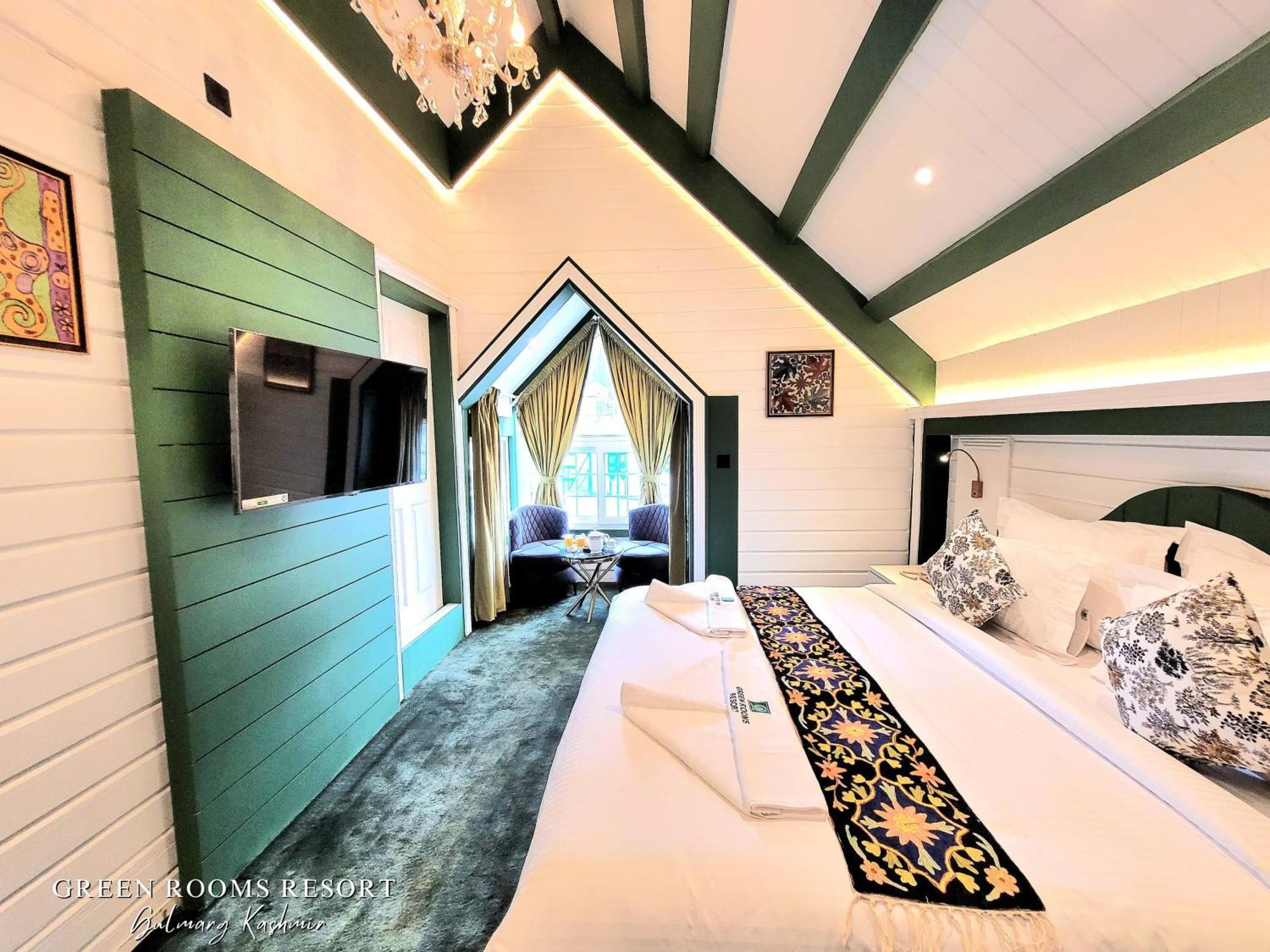 Green Rooms Resort Гульмарг Экстерьер фото